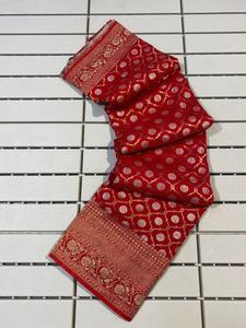 ผ้าไหม Bonfestival พิเศษ khadi georgette ขายส่ง Saree ซัพพลายเออร์ในอินเดีย - Product Image 2