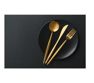 Juego de cubiertos de acero inoxidable con estilo de alta calidad, diseño hecho a mano económico y único, juego de cubiertos más vendido - Product Image 1