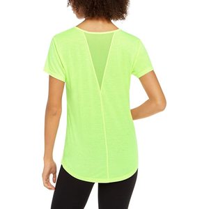 Top da Corsa Verde per Donna Ideology, Taglie da XS a XL, Abbigliamento da Palestra in Cotone con Fodera in Spandex, Motivo Stampato, Abbigliamento da Yoga - Product Image 2