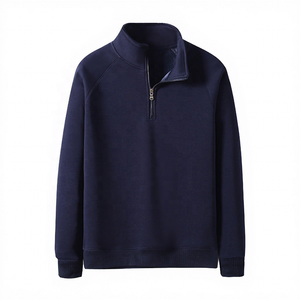 เสื้อสปอร์ตแคชชวลผู้ชาย รุ่น 410 ผ้าฟลีซหนานุ่ม ขนเฟอร์ซิลเวอร์ฟ็อกซ์ ระบายอากาศได้ดี เป็นมิตรกับสิ่งแวดล้อม ทรงหลวม ปกติ คอตั้ง สำหรับฤดูใบไม้ร่วง - Product Image 1