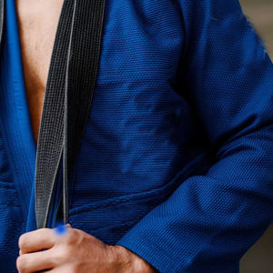 Premium Martial Arts Uniforms For Sale Men Blue Breathable <b>Kimono</b> Suit With Bjj Gi And <b>Belt</b> Latest Design Jiu Jitsu Uniform - Product Image 3