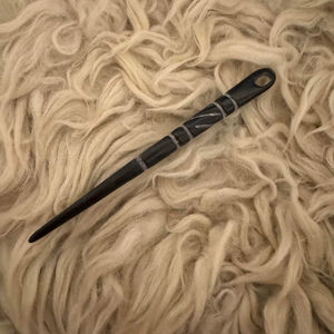 Aiguille à broder en corne de buffle, pointe fine, pour laine et fil, accessoire de couture durable pour le tufting et la couture - Product Image 1