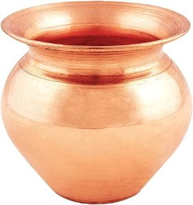 Lota de cobre de alto pulido con tapa, decisión ayurvédica, buena para la salud, utensilios de cocina, olla de agua, Lota de cobre con logotipo - Product Image 4