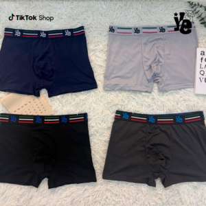 Boxers en coton pour hommes, lot de 12 |   Sous-vêtements confortables et respirants |   Fournisseur en gros au Mexique |   YE STORE - Product Image 1