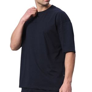 Ensemble sport d'été 2 pièces décontracté pour homme T-shirt et short à séchage rapide en tissu éponge avec logo personnalisé 2026 - Product Image 1