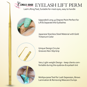 Eyelash Lift Metal Tool <b>Lash</b> Lift <b>Separation</b> Comb Eyebrow Perming Tinting Stainless Steel Lifting Accessories Professional Tool - Product Image 3