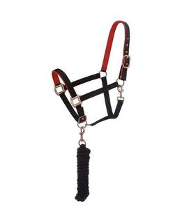 Collier de tête de cheval Halter Nylon avec raccord en fer Halters de cheval en nylon - Product Image 3