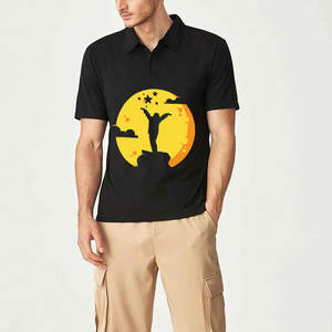 Chemise pour homme en polyester 100% tricoté, dernier design, couleur unie, décontractée, été, streetwear, anti-froissement, manches courtes - Product Image 6