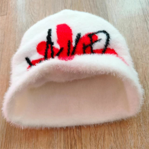 <b>Winter</b> Fashion Custom Logo Fashion <b>Winter</b> Plain Beanie Gym Embroidery <b>Hat</b> Designer Acrylic Warm Women <b>Man</b> Knitted <b>Hat</b> - Product Image 2