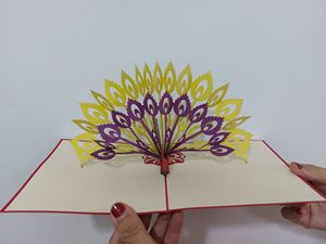 การ์ดอวยพรวันเกิดแบบป๊อปอัพสำหรับเด็กผู้ชายและเด็กผู้หญิงการ์ดเชิญการ์ดของขวัญป๊อปอัพเค้กวันเกิดแบบ3D ออกแบบได้ตามต้องการ - Product Image 6