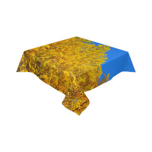 Best Selling Pure Cotton Linen Rectangle Customized Shape Table Cloths Embroidered Wedding Party <b>Tablecloths</b> - Product Image 6