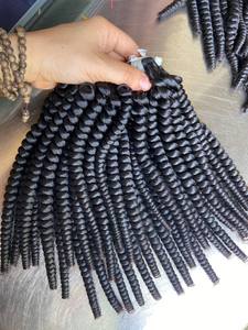 Top 1 des extensions de cheveux humains vietnamiens Curly Bundles Couleur naturelle avec toutes les longueurs de cheveux pour les femmes noires Styles - Product Image 4