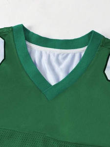 เสื้อยืดฟุตบอลผ้าฝ้าย100% สำหรับผู้ชายทรงหลวมพิมพ์ลายตาข่ายเจอร์ซีย์ - Product Image 4