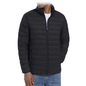 Custom insulated <b>mens</b> puffer jacket OEM ODM padded winter warm puffer jacket lightweight breathable - Product Image 2