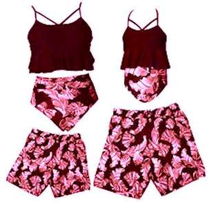 Ropa de playa familiar, Bikinis personalizados, fabricación personalizada, para la familia - Product Image 3