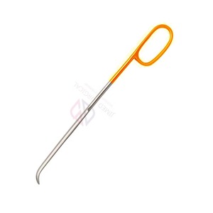 Herramienta Quirúrgica Ortopédica Profesional, Palanca para Huesos de 26 Pulgadas |   Punta dentada con mango dorado |   Acero Inoxidable Duradero |   CE - Product Image 2