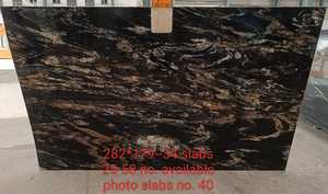 Encimera de cocina de granito negro SILO INDIA BC001 COSMO de alta calidad, tamaño personalizado, suave, lavado al fuego, moderno, pulido, ecológico - Product Image 4