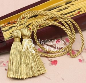 Indian Supplier and Manufacture Economic <b>Curtain</b> Tieback Bulk Supply Decoration Manufacture From India by Refratex India - Product Image 4