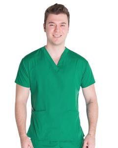 Conjunto de fregado transpirable para mujer, tela suave, traje médico ligero de dos piezas para enfermera de clínica y hospital - Product Image 1