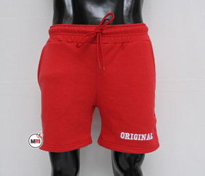 100% Cotton Fleece Men's <b>Shorts</b> High Quality Custom Embroidery Logo Casual Mid-Waist Quick Dry Breathable Anti-Wrinkle Feature - Product Image 1