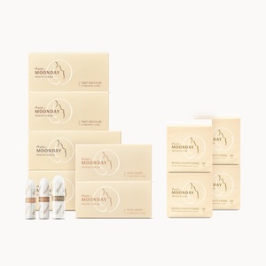 Happy Moonday - Tampón Digital Orgánico Ligero, Hecho con Algodón Orgánico Ultrafino para una Absorción Ligera y Cuidado Femenino Limpio - Product Image 3