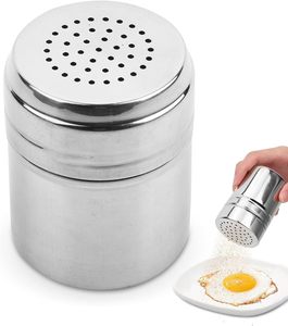 ที่ตักเครื่องปรุงทำจากเหล็กสแตนเลสพร้อมฝาปิดเครื่องปั่นพริกไทยเครื่องเทศน้ำตาลเกลือออกแบบโลโก้ได้ตามต้องการ - Product Image 6