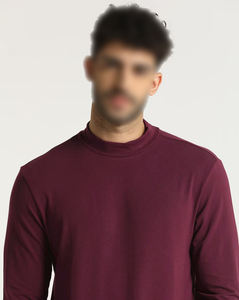 Camisetas de manga larga con cuello redondo para hombre, camisetas de cuello redondo de gran tamaño para verano y primavera - Product Image 6