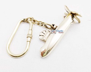 LLavero de nivel de burbuja de diseño único de latón, collar en miniatura, joyería colgante, regalo náutico de Navidad y Año Nuevo para ella/él - Product Image 4