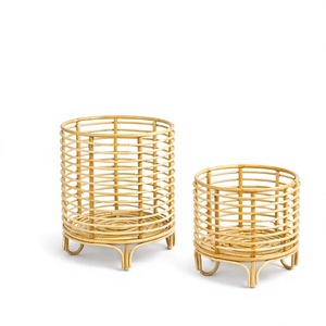 แจกันหวายทรงกลม10หัตถกรรม - Product Image 1