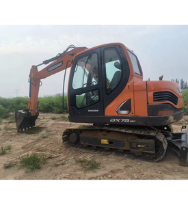 Excavadora DOOSAN Usada, Mini Excavadora DOOSAN Dx75 Gold de 7.5 Toneladas, Excavadora de Cadenas de Segunda Mano en Venta - Product Image 4