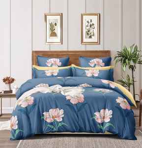 Draps de lit imprimés géométriques en microfibre de haute qualité Draps de lit de luxe super doux dans un paquet cadeau personnalisé par Avior - Product Image 6