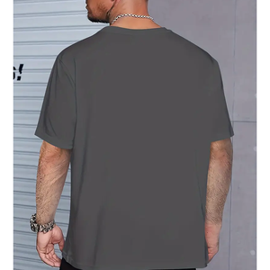 Camiseta de ropa a granel de alta calidad con diseño de bordado de impresión personalizada 100% algodón último diseño - Product Image 3