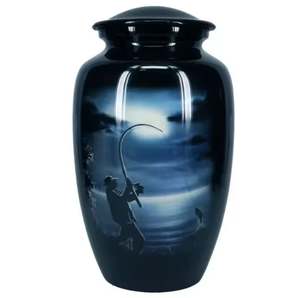 Urnas funerarias de alta calidad Diseño clásico Cremación de aluminio - Product Image 3