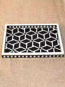 NOUVEAU DESGIN BONE INLAY SERVING TRAY Pièce de haute qualité et accessoires de cuisine pour la maison - Product Image 2