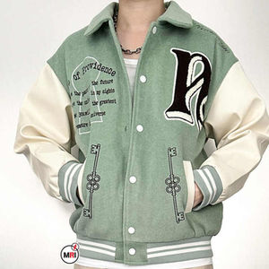 แจ็กเก็ตสตรีทไฮสตรีท2025ขายดีเสื้อแจ็กเก็ตเบสบอลแขนยาวระบายอากาศได้ดีน้ำหนักเบา - Product Image 6