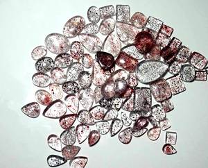 อัญมณีควอตซ์ทรงหลังเบี้ยธรรมชาติสุดเจ็ดชิ้นอัญมณีหลวมฟรีขนาดทำให้อัญมณีขายส่ง - Product Image 5