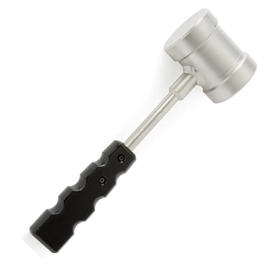 Mead Mallet 240 mm 9,12 "Diam 40 mm Mango de plástico Acero alemán 850 g 500 g Mead Mallet Martillo de elevación de hueso duro - Product Image 3
