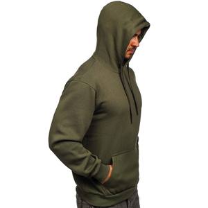 Pull à capuche vert forêt pour homme, taille L, saison hivernale - Product Image 5