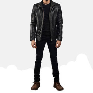 Chaqueta de cuero para hombre de talla grande, estilo clásico universitario, transpirable y cómoda, muy vendida. - Product Image 6