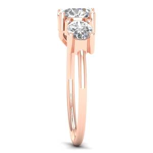 Bagues de fiançailles et de promesse REYES en or massif 14K 18K certifiées GRA avec moissanite pour femmes, prix de gros, bijoux fins - Product Image 3