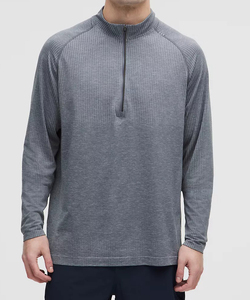 Jersey de algodón 100% para hombre al por mayor, sudadera de tela suave y transpirable con logotipo personalizado, bordado e impresión digital - Product Image 1