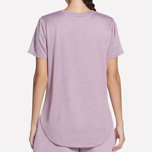 T-shirts décontractés pour femmes, coupe classique, col rond, streetwear, jersey de coton, manches courtes papillon, respirant, séchage rapide, été - Product Image 4