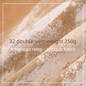 T-shirt surdimensionné en coton délavé à l'acide de style unique pour hommes Design délavé en détresse unique Vintage Faded Crew Neck High Street - Product Image 4