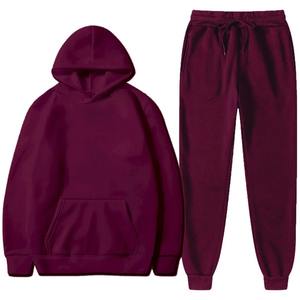 Sweat-shirt à capuche 2 pièces pour hommes et femmes Pantalon à cordon de serrage Vêtements de sport imprimés Séchage rapide pour l'automne Course à pied Sport pour hommes - Product Image 2