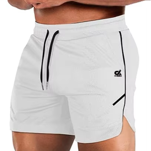 Short d'entraînement de gymnastique pour hommes, pantalon court athlétique léger, entraînement de musculation - Product Image 1