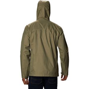 Veste imperméable à manches régulières Downproof 100% Nylon Veste pour homme Veste coupe-vent - Product Image 6