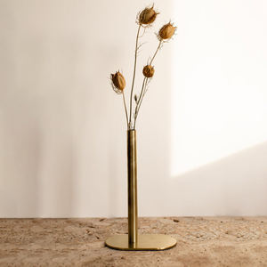 Jarrón de Metal de Lujo para una Sola Flor, Diseño Moderno Hecho a Mano, Centro de Mesa para Bodas, Decoración para Eventos, Venta al por Mayor de Fábrica - Product Image 2