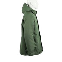 Ensemble de veste et de pantalon tactique imperméable et chaud à imprimé camouflage vert forêt, personnalisable par OEM, doublure épaisse, uniforme de chasse d'hiver
