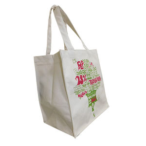 Sac fourre-tout en toile robuste personnalisé Eco plage fourre-tout sacs fourre-tout en toile de coton avec logo imprimé personnalisé pour la promotion - Product Image 4