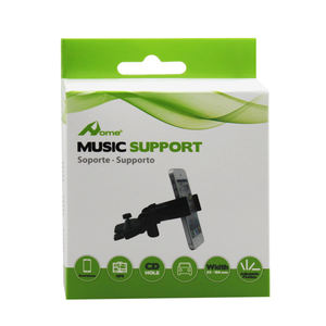 Soporte de coche negro con funciones de soporte de música - Product Image 2